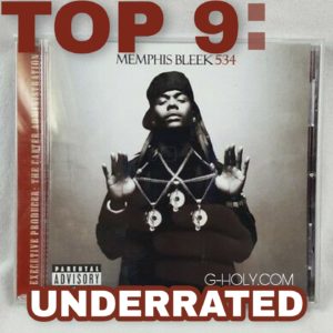 TOP 9 Underrated/Overlooked Rap Albums; G-HOLY