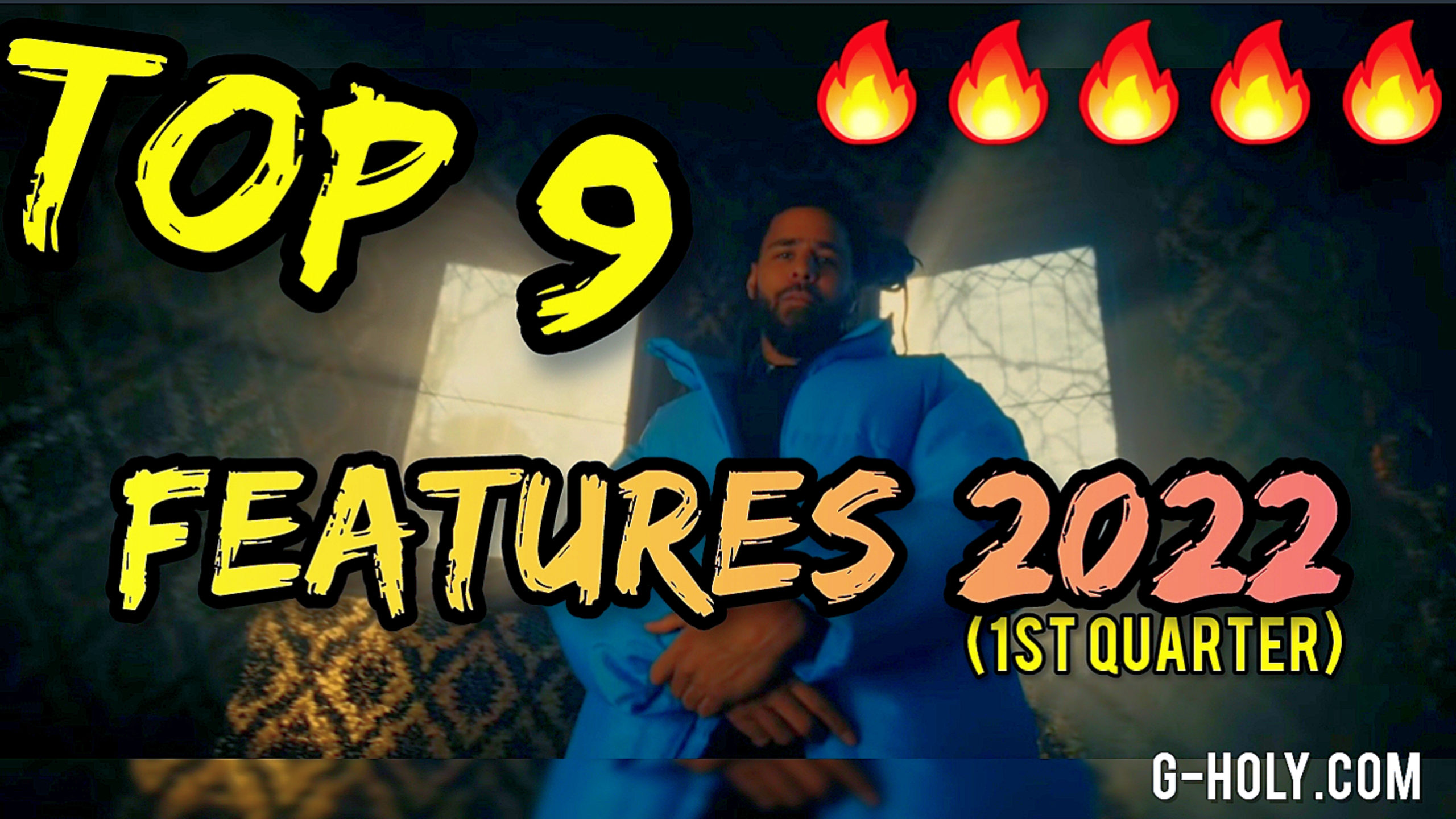 TOP 9 Rap Feature Verses of 2022 (1st Quarter)
