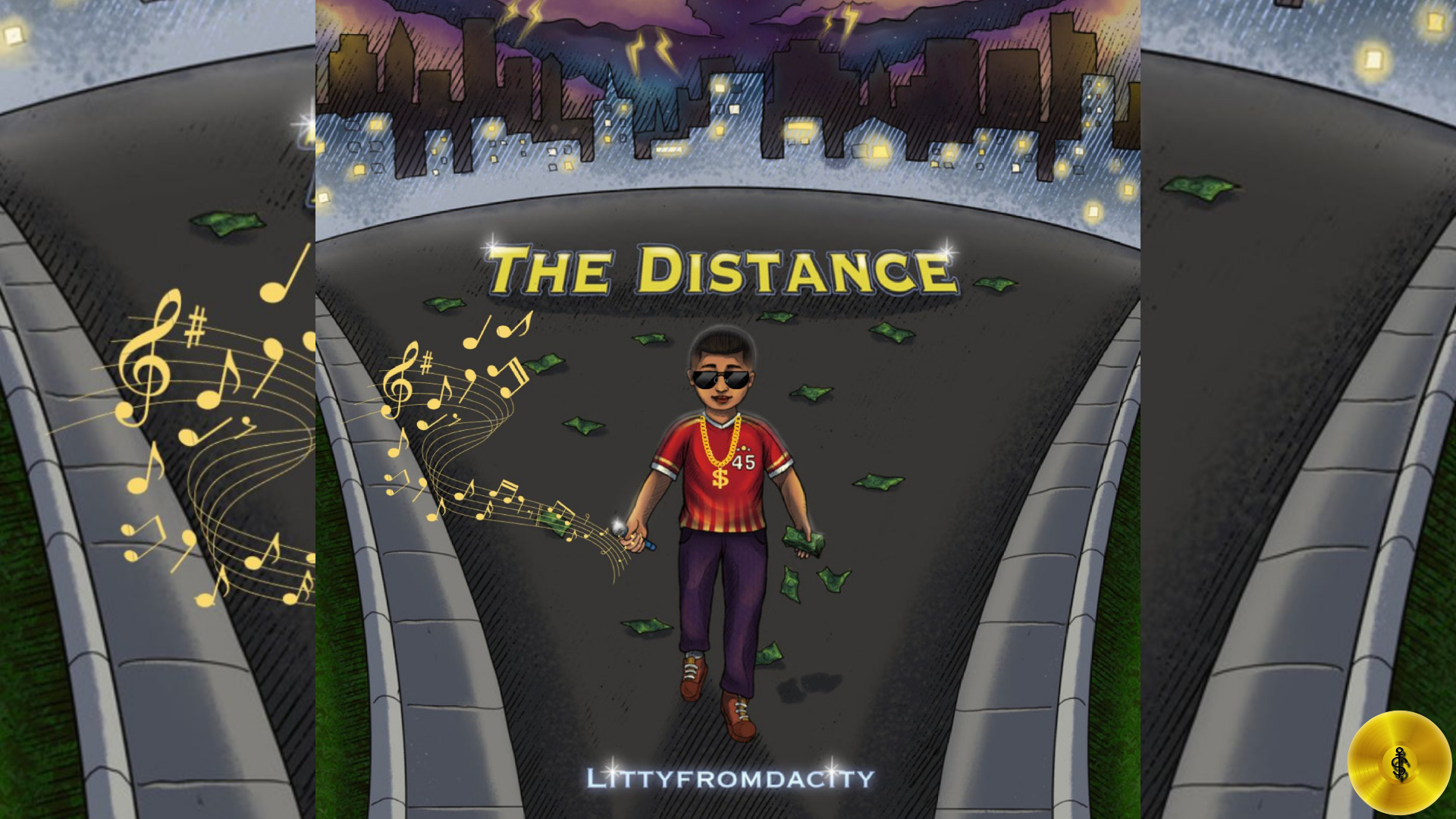 Littyfromdacity goes, and shows ‘The Distance’